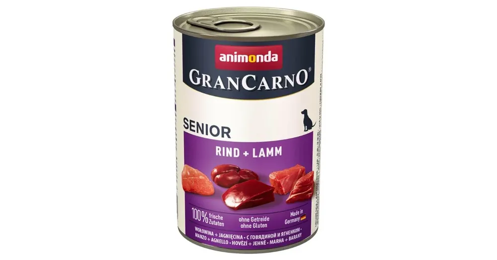 Animonda GranCarno Senior (borjú + bárány) 400g Gyors szállítás